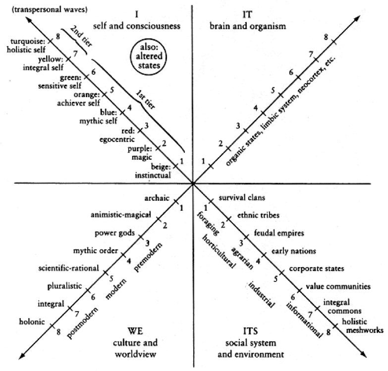 Consciousness Models in Action Comparisons Integral Leadership